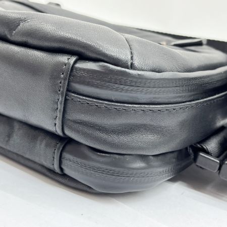  TRIDEAL WATER PROOF LEATHER MINI BAG ウエストバッグ ウエストポーチ ブラック