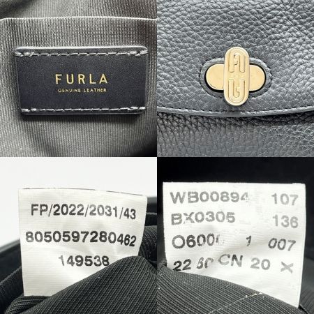  FURLA フルラ 2WAYバッグ ハンドバッグ ショルダーバッグ レディース 黒 WB00894 ブラック