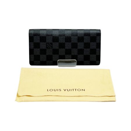  LOUIS VUITTON ルイヴィトン 長財布 ダミエ ポルトフォイユビラザ N62665 N62665 ブラック