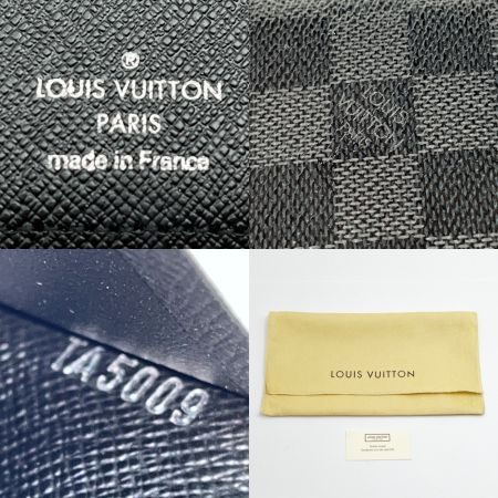  LOUIS VUITTON ルイヴィトン 長財布 ダミエ ポルトフォイユビラザ N62665 N62665 ブラック