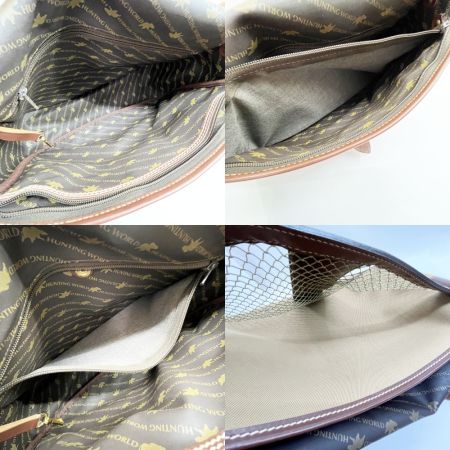  HUNTING WORLD ハンティングワールド  ショルダーバッグ ･1･I･4･98 ベージュ