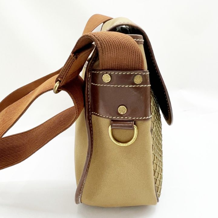 HUNTING WORLD メッセンジャーバッグ ベージュ HUNTING WORLD メッセンジャーバッグ ベージュ