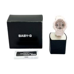 ◆◆ CASIO カシオ 腕時計 タフソーラー ラバー ライトピンク 取説付 BGA-2500 Bランク