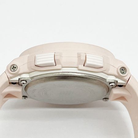  CASIO カシオ 腕時計 タフソーラー ラバー ライトピンク 取説付 BGA-2500