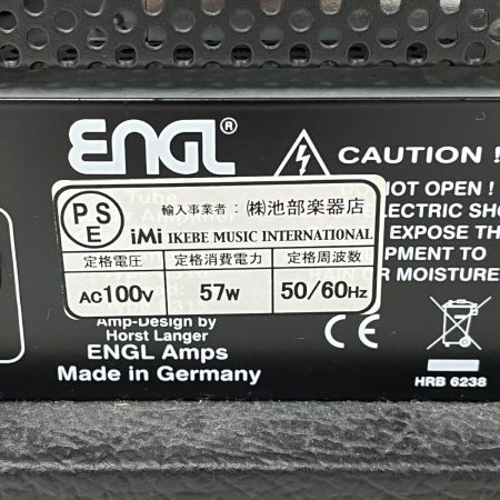  ENGL ギターアンプ 底面キズ有り master15 Head ブラック