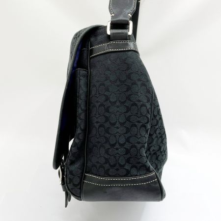  COACH コーチ ショルダーバッグ メッセンジャー シグネチャー F70183 ブラック