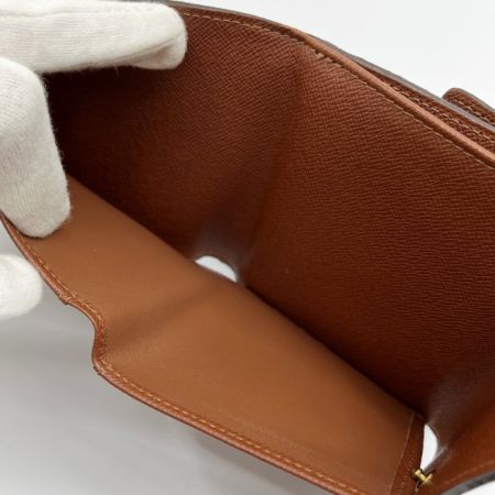  LOUIS VUITTON ルイヴィトン 3つ折り財布 モノグラム ポルトモネビエカルトクレディ M61652 ブラウン