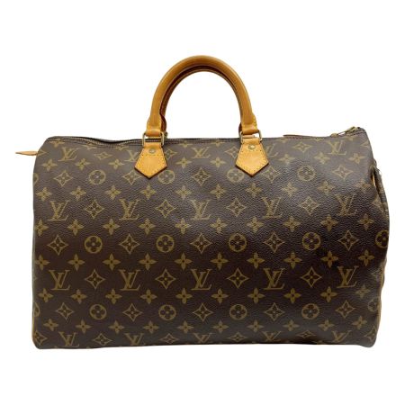  LOUIS VUITTON ルイヴィトン ハンドバッグ モノグラム スピーディ40 M41522 ブラウン