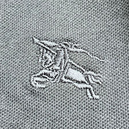  BURBERRY BRIT バーバリーブリット 半袖ポロシャツ Mサイズ レディース ネイビー