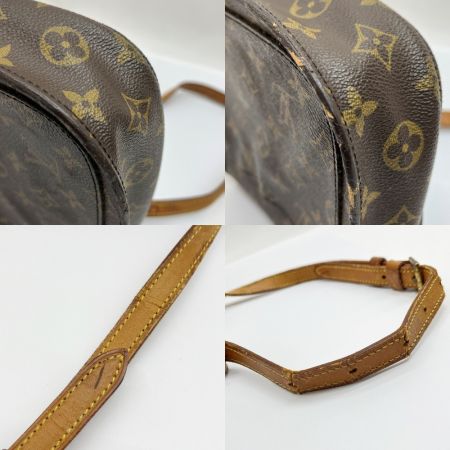  LOUIS VUITTON ルイヴィトン ショルダーバッグ モノグラム サン・クルー カビ有 ストラップ劣化 M51243 ブラウン