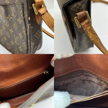  LOUIS VUITTON ルイヴィトン ショルダーバッグ モノグラム サン・クルー カビ有 ストラップ劣化 M51243 ブラウン
