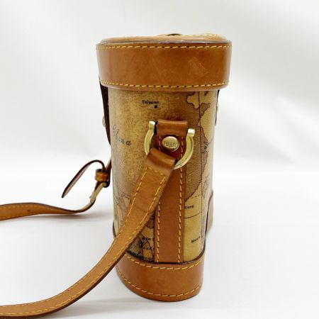  PRIMA CLASSE プリマクラッセ ショルダーバッグ  飯盒型バッグ 地図柄 レディース