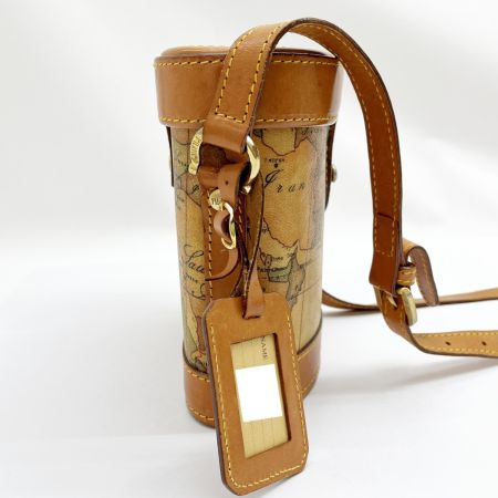  PRIMA CLASSE プリマクラッセ ショルダーバッグ  飯盒型バッグ 地図柄 レディース