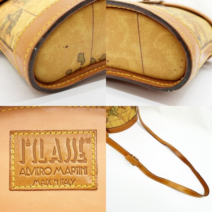 PRIMA CLASSE プリマクラッセ ショルダーバッグ 飯盒型バッグ 地図柄