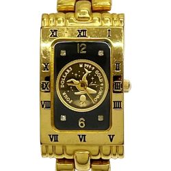 ◆◆ クリスチャンラッセン GOLD COIN WATCH ゴールドコインウォッチ 金貨 1/30オンス 腕時計 QZ クォーツ 不動品 Dランク