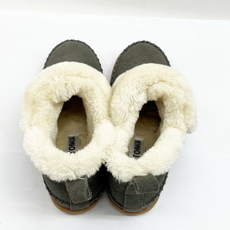  Minnetonka ミネトンカ ムートンブーツ ショートブーツ 約23cm レディース