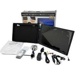 ◆◆ OVER TIME 15.4インチ液晶 地デジチューナー搭載DVDプレーヤー OT-FTD154AK Aランク