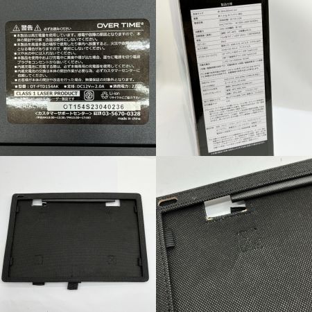  OVER TIME 15.4インチ液晶 地デジチューナー搭載DVDプレーヤー OT-FTD154AK