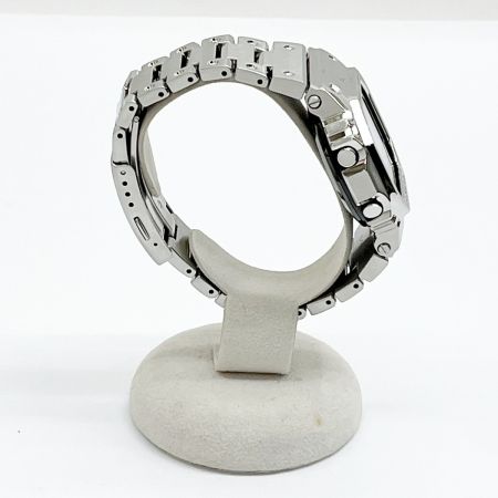  CASIO カシオ 腕時計 G-SHOCK シルバー 箱・取説・コマ付 GMW-B5000