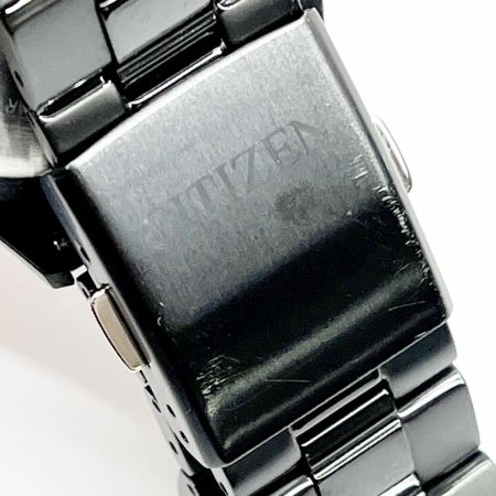  CITIZEN シチズン 腕時計 エコ・ドライブ ブラック ネイビー 箱・コマ付 BV1124-90L