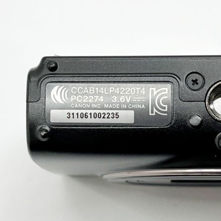  CANON キャノン コンパクトデジタルカメラ ブラック 黒 箱付 IXY650