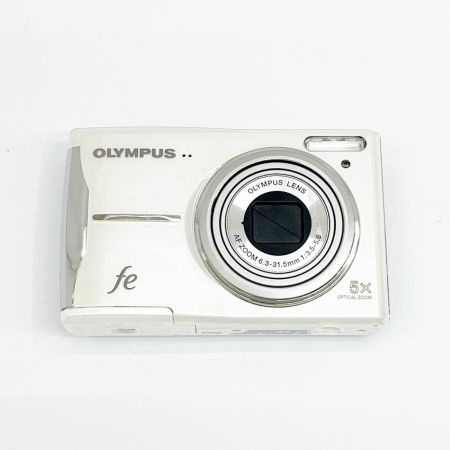  OLYMPUS オリンパス コンパクトデジタルカメラ ホワイト 箱付 FE-46