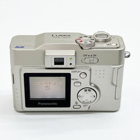  Panasonic パナソニック コンパクトデジタルカメラ シルバー 箱付 DMC-LC33