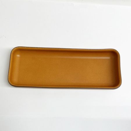  Somes Saddle ソメスサドル トレー レザー 革製 ペントレイ 小物入れ 箱付 茶 キャメル