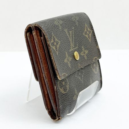  LOUIS VUITTON ルイヴィトン 3つ折り財布 ポルトモネビエカルトクレディ M61652 ブラウン