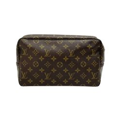 ◆◆ LOUIS VUITTON ルイヴィトン モノグラム トゥルーストワレット28 ポーチ クラッチバッグ セカンドバッグ M47522 Cランク