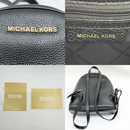 MICHAEL KORS マイケルコース リュック レザー 30s0gayb6l ブラック