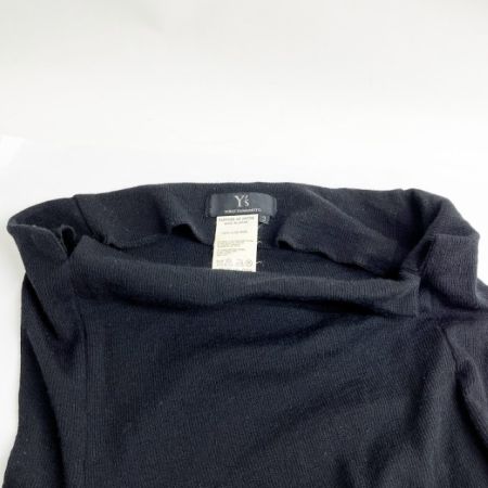  Yohji yamamoto(Y's) ヨージヤマモト(ワイズ) カットソー ハイネック size3 ブラック
