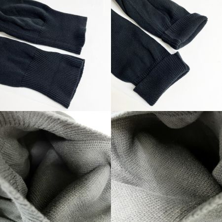  Yohji yamamoto(Y's) ヨージヤマモト(ワイズ) ニット 長袖 サイズ3 ブラック
