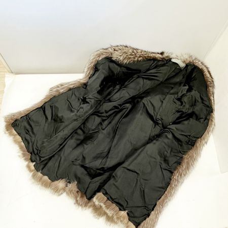  SAGA FOX サガフォックス 毛皮コート ロングコート 11号 アウター 冬物 ブラウン