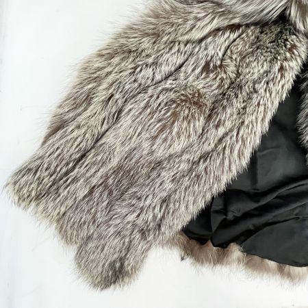  SAGA FOX サガフォックス 毛皮コート ロングコート 11号 アウター 冬物 ブラウン