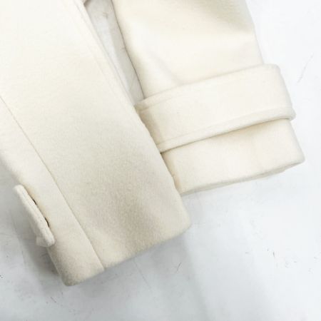  BURBERRY LONDON バーバリーロンドン ラウンドネックコート サイズ36 レディース ホワイト