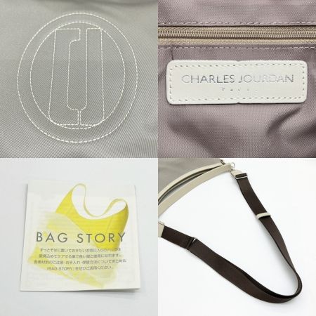  CHARLES JOURDAN ショルダーバッグ シャルルジョルダン レディース グレー