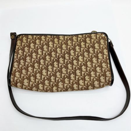  Christian Dior クリスチャンディオール ハンドバッグ ショルダーバッグ ロゴ柄 ベージュ