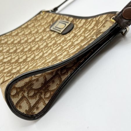  Christian Dior クリスチャンディオール ハンドバッグ ショルダーバッグ ロゴ柄 ベージュ