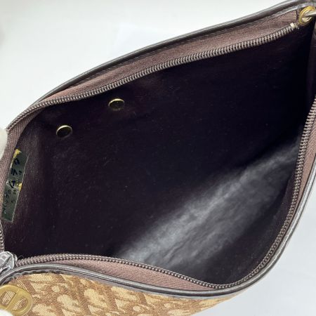  Christian Dior クリスチャンディオール ハンドバッグ ショルダーバッグ ロゴ柄 ベージュ