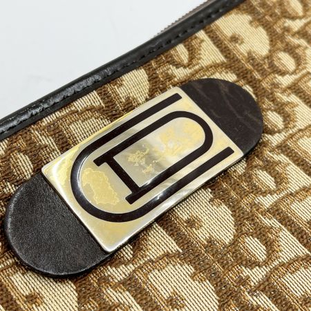  Christian Dior クリスチャンディオール ハンドバッグ ショルダーバッグ ロゴ柄 ベージュ