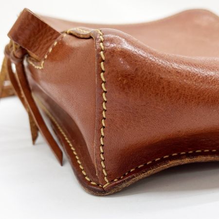  GENTEN ゲンテン ショルダーバッグ 肩掛けカバン レザー ブラウン