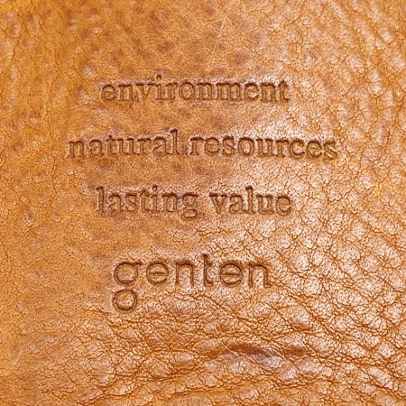  GENTEN ゲンテン スマホショルダー ショルダーバッグ ポーチ  レザー ブラウン