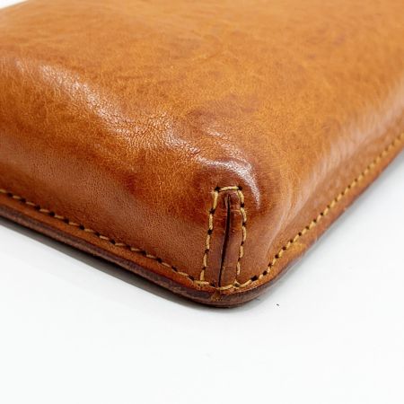  GENTEN ゲンテン スマホショルダー ショルダーバッグ ポーチ  レザー ブラウン