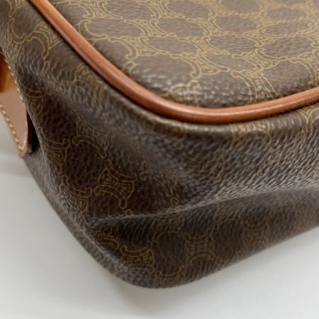  CELINE セリーヌ ショルダーバッグ マカダム MC96 ブラウン