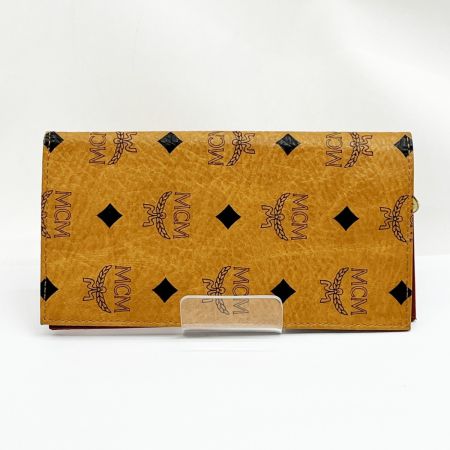  MCM エムシーエム 長財布 レディース ほつれ有 ブラウン