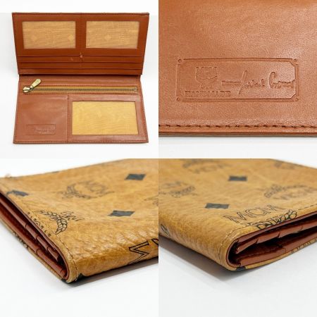  MCM エムシーエム 長財布 レディース ほつれ有 ブラウン