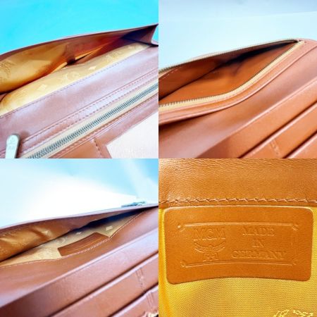  MCM エムシーエム 長財布 レディース ほつれ有 ブラウン