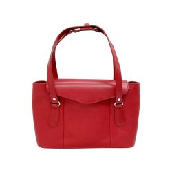 ◆◆ leather craft by emi ITAGAKI いたがき ハンドバッグ レディース レッド Bランク