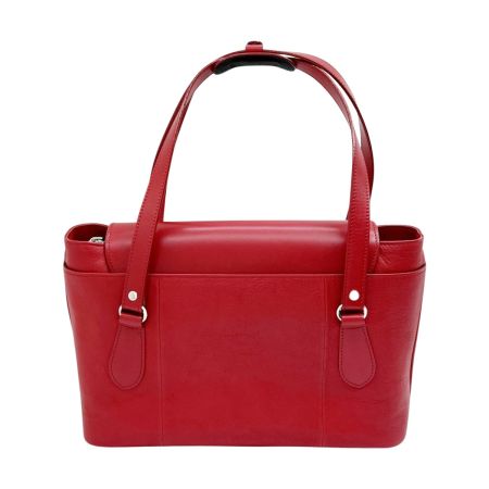  leather craft by emi ITAGAKI いたがき ハンドバッグ レディース レッド